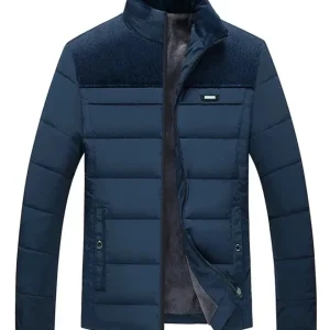 Elegante chaqueta acolchada