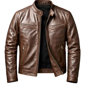 Chaqueta de cuero vintage