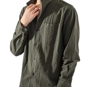 Camisa informal y transpirable