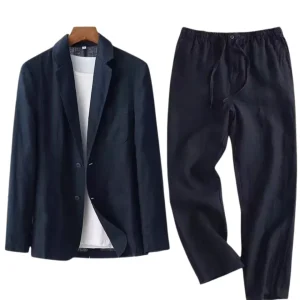 Conjunto informal de lino