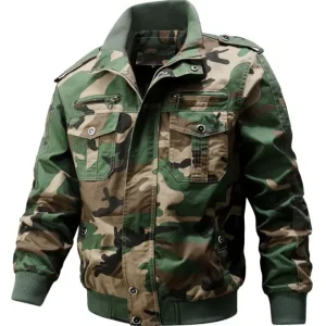 Chaqueta de alta calidad con múltiples bolsillos