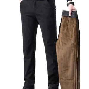 Pantalones elegantes de pana
