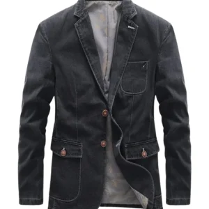 Blazer elegante de algodón