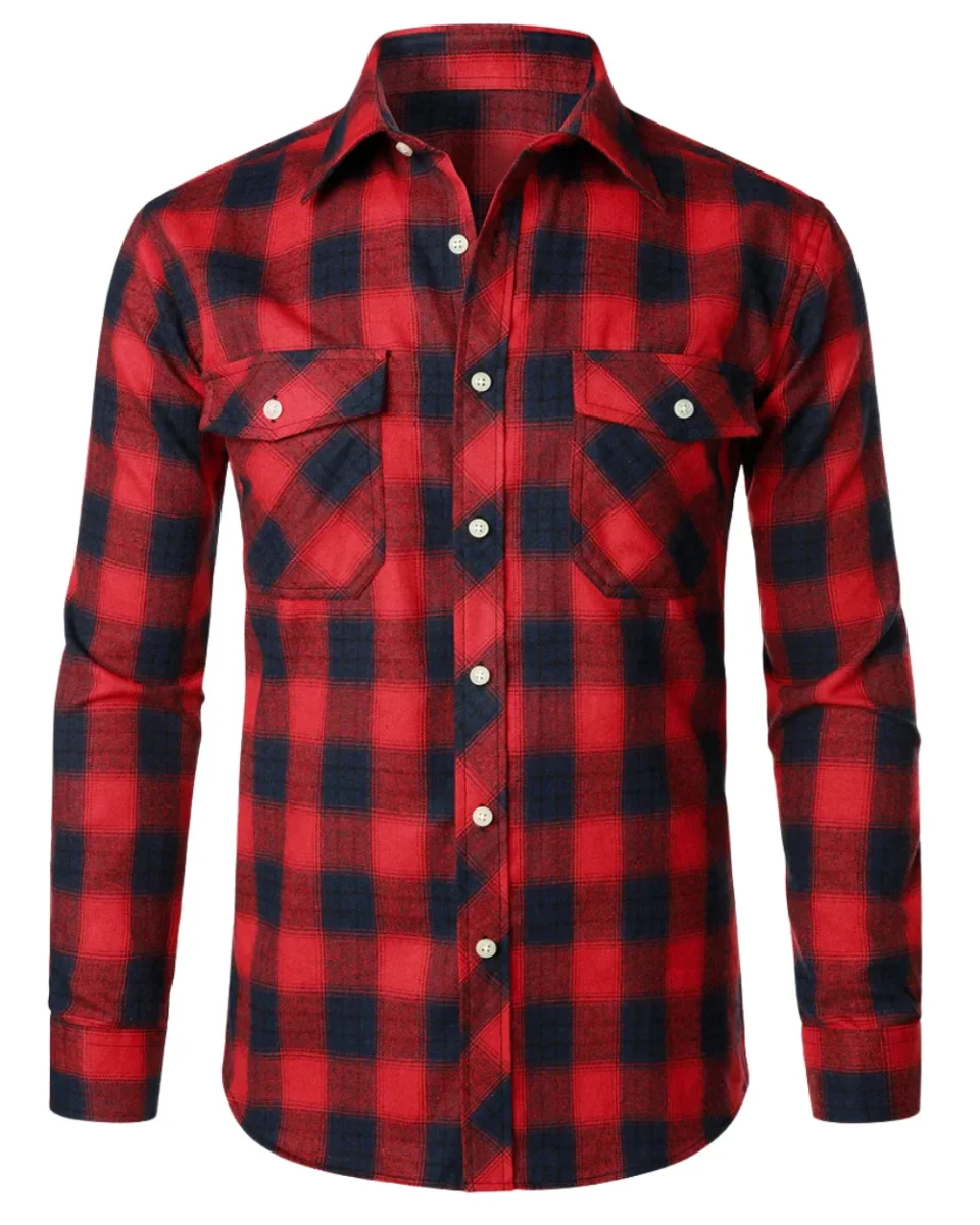 Camisa elegante a cuadros - Imagen 2
