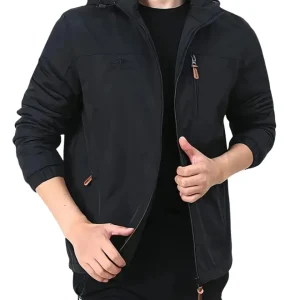 Chaqueta elegante y cortavientos