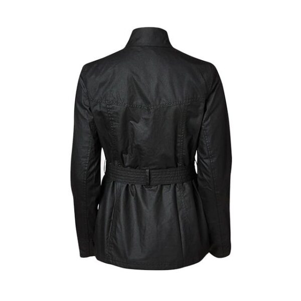 Abrigo de invierno negro para mujer - Imagen 4