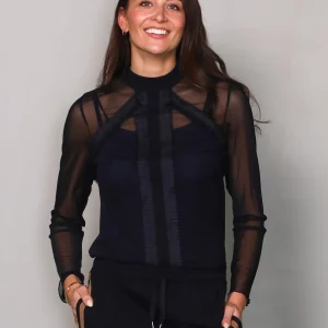 Blusa con volantes XANTAL