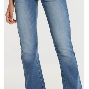 "Abba flare bow” pantalón jeans Lois