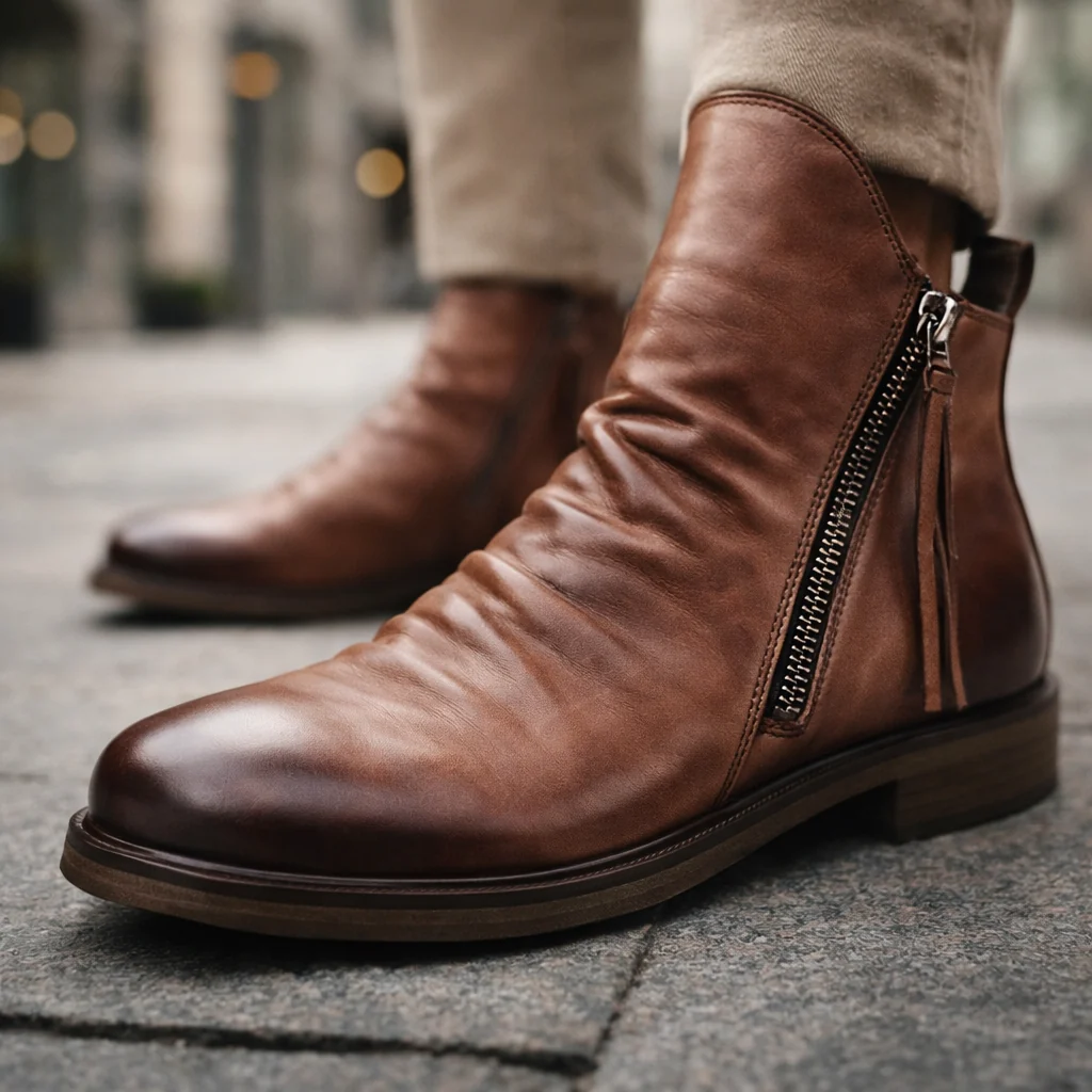 Botas Chelsea de piel - Imagen 6