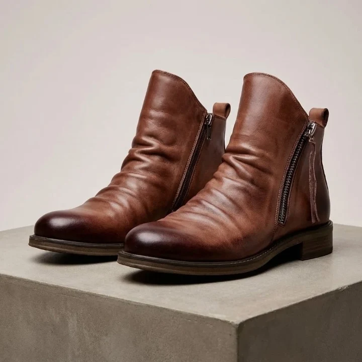 Botas Chelsea de piel - Imagen 7