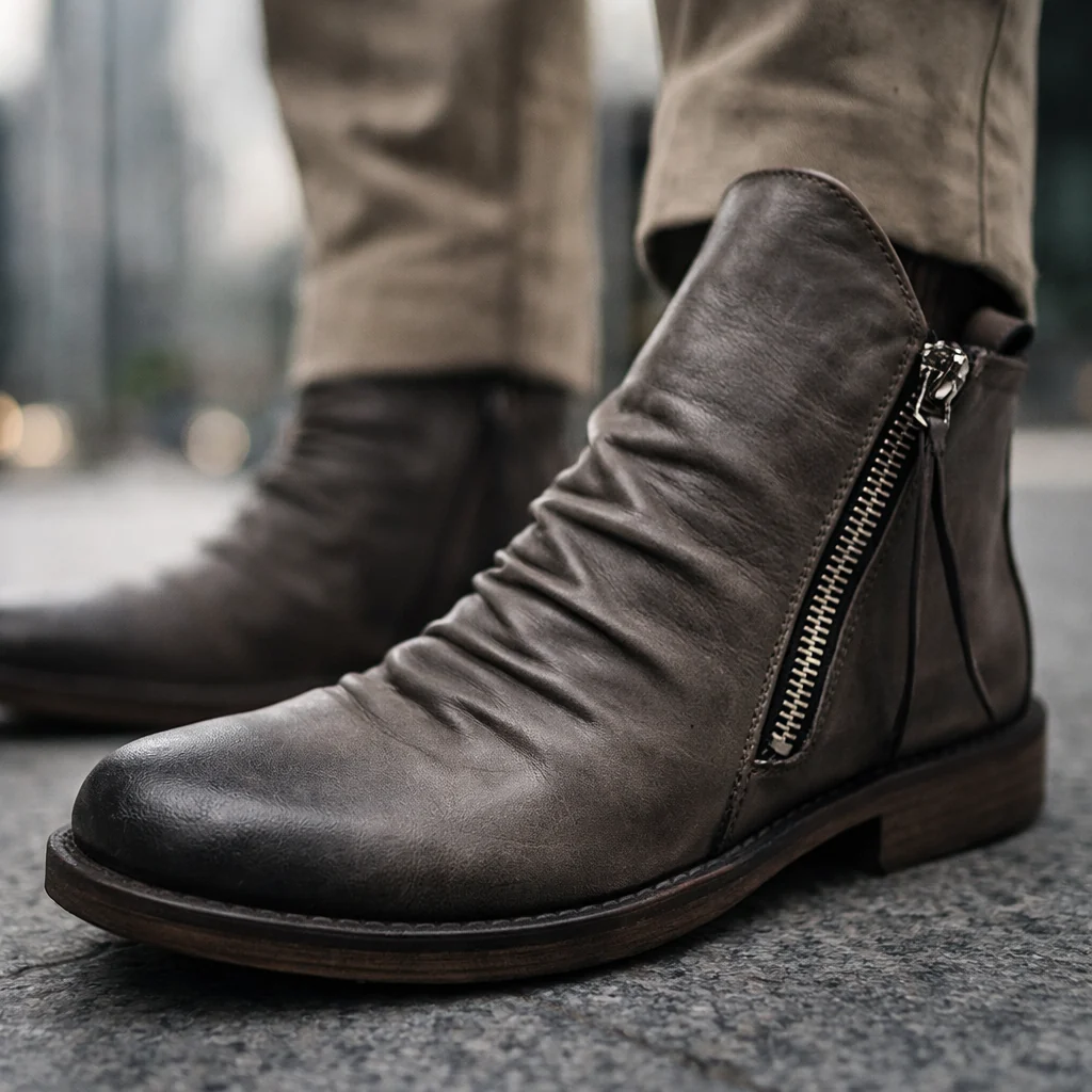 Botas Chelsea de piel - Imagen 8