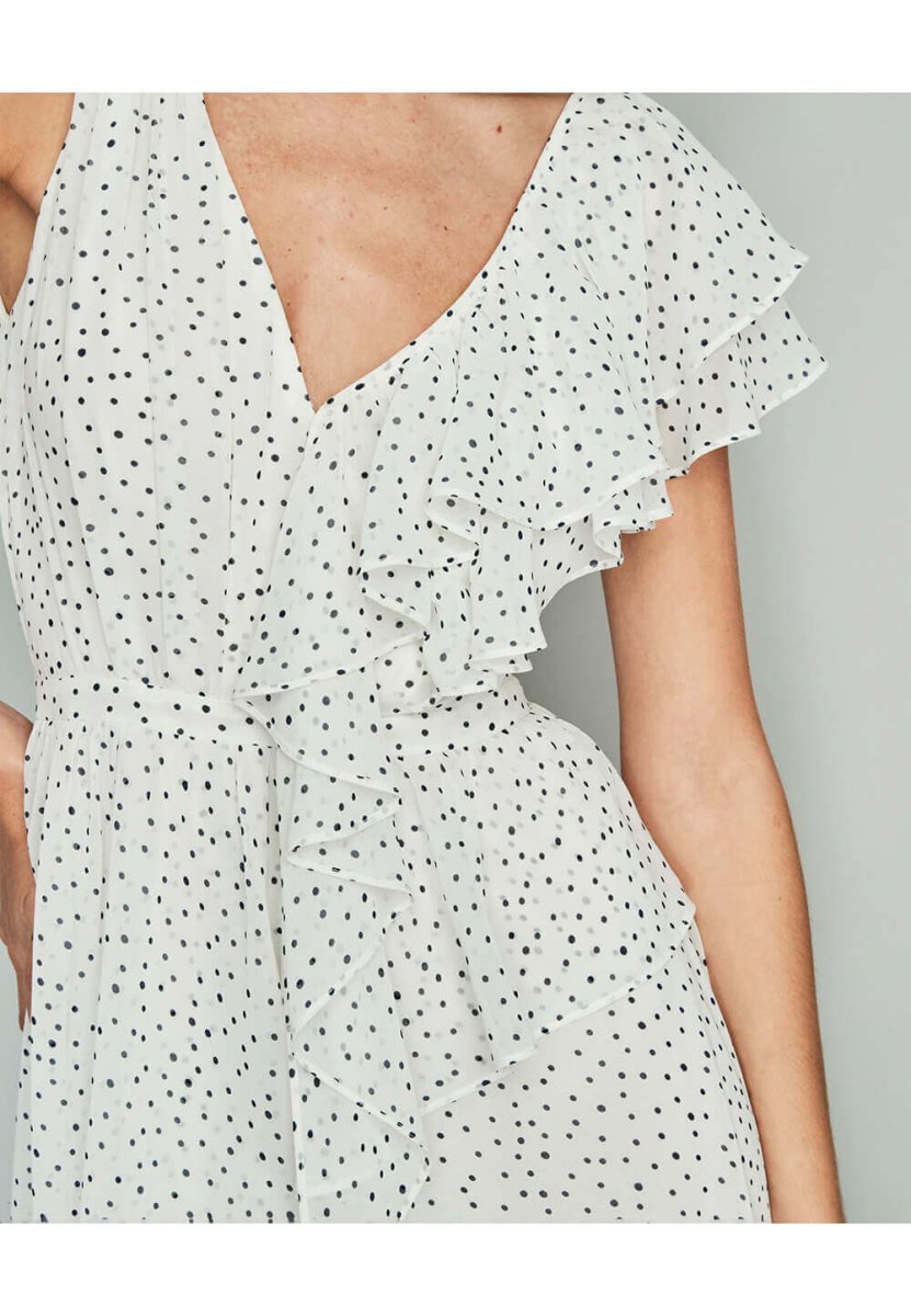 "Ainara" blanco vestido &me unlimited - Imagen 4