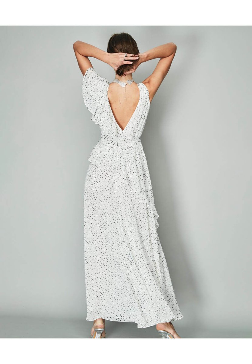 "Ainara" blanco vestido &me unlimited - Imagen 3
