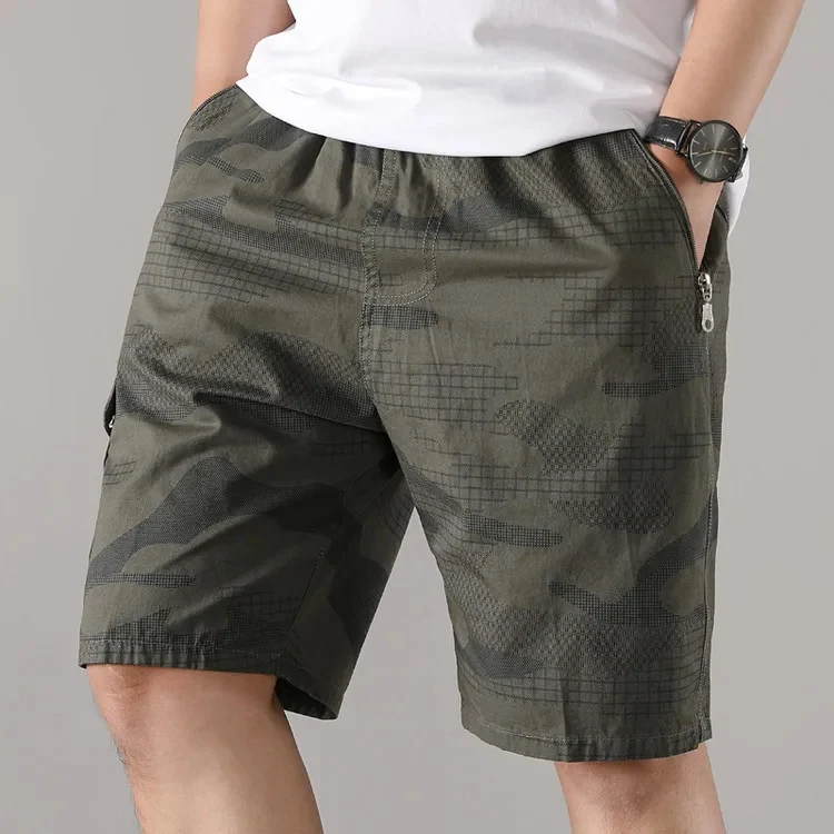Pantalones cortos informales de camuflaje - Imagen 3