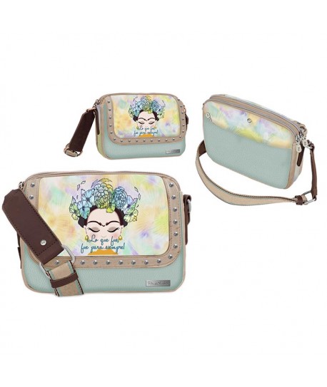 Bolso con bandolera Frida Kahlo FUE K23-4630 - Imagen 2