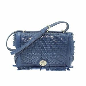 Bolso Bandolera de Mujer en Piel Trenzada