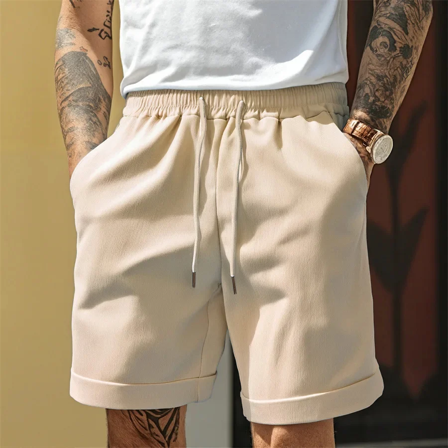 Pantalones cortos elegantes para hombre - Imagen 4
