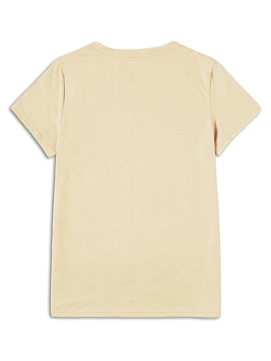 T-shirt Femme Style Décontracté à Imprimé Floral Artistique pour le Printemps et l'Été - Imagen 7