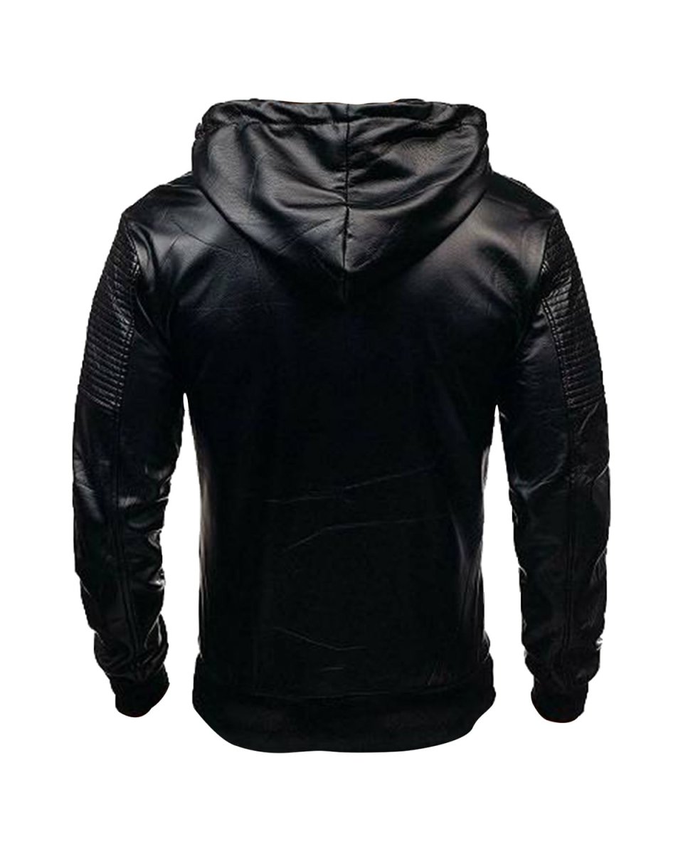 Chaqueta de cuero auténtico Jack Cafe Racer - Imagen 4