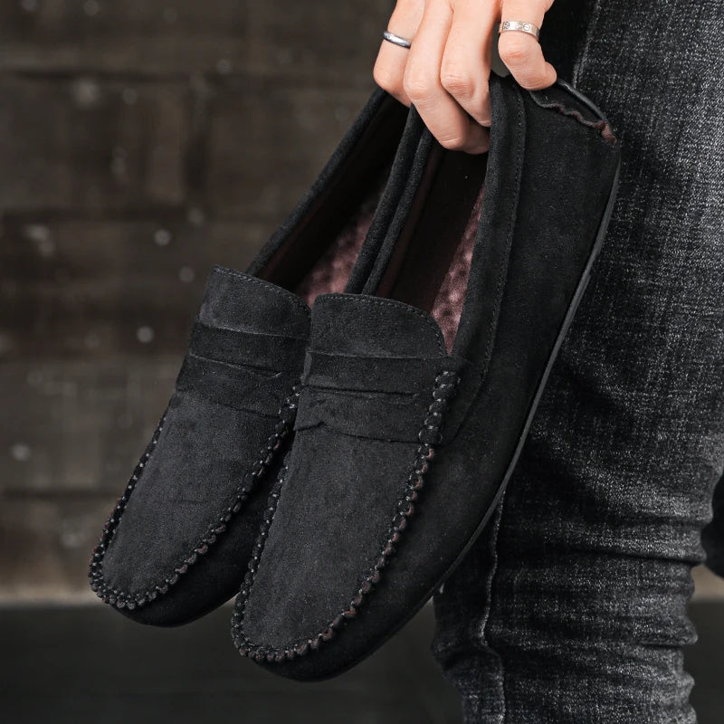 Mocasines tipo «boat» elegantes de ante - Imagen 5