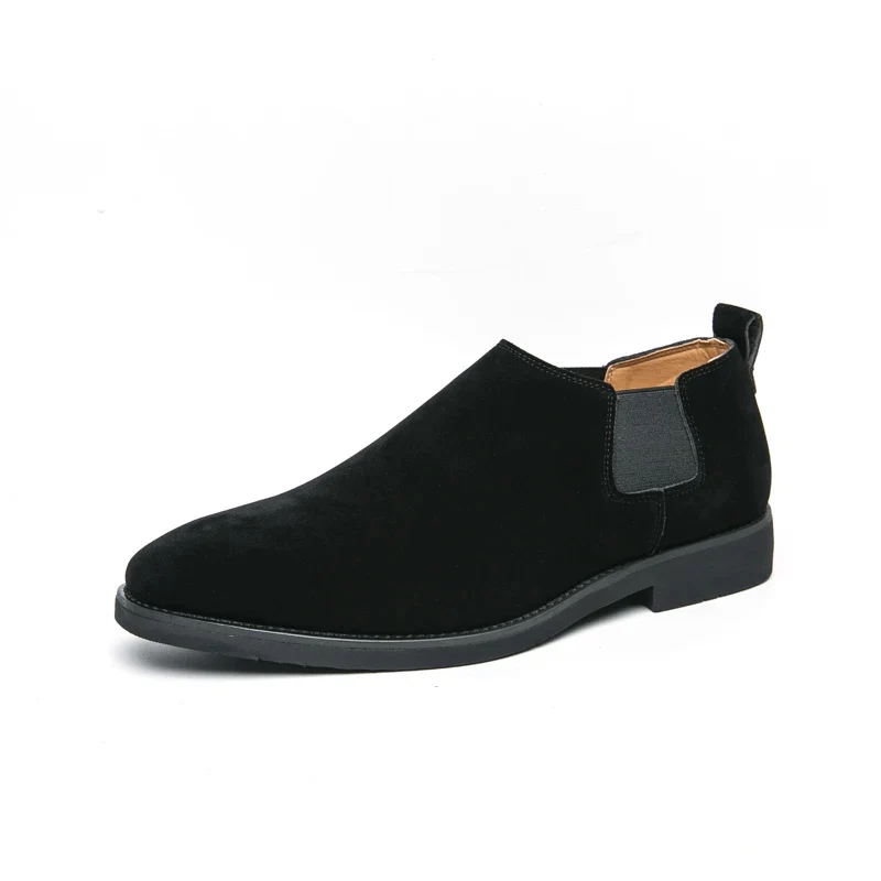 Elegantes zapatos británicos de ante - Imagen 3