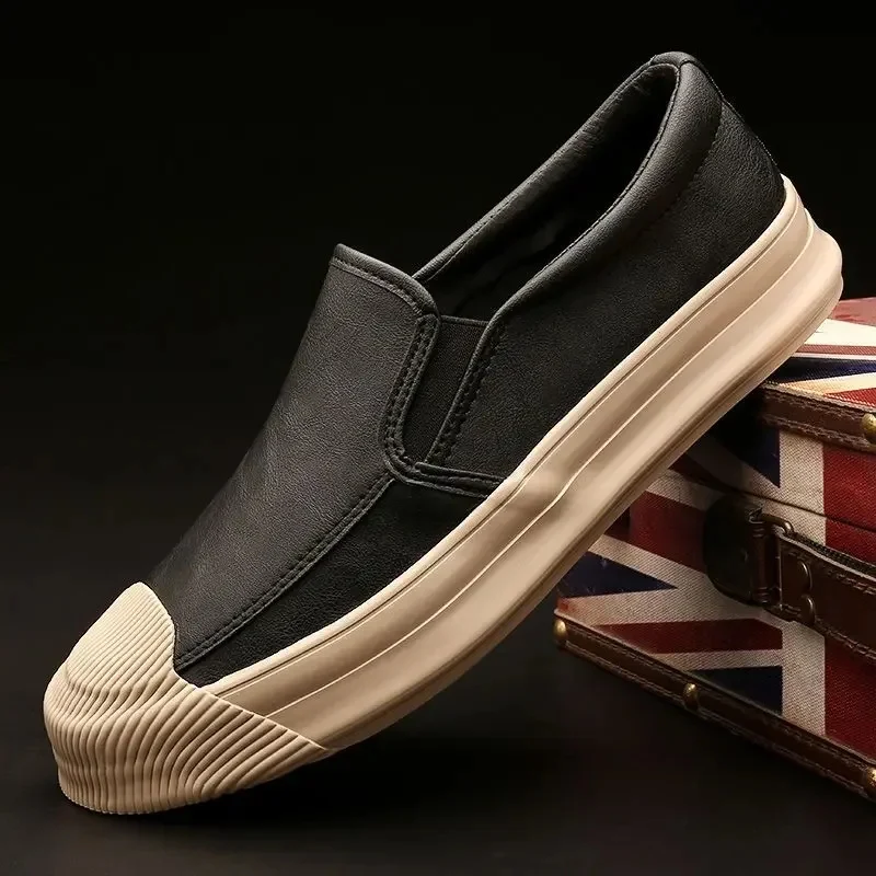 Zapatos retro de piel - Imagen 4