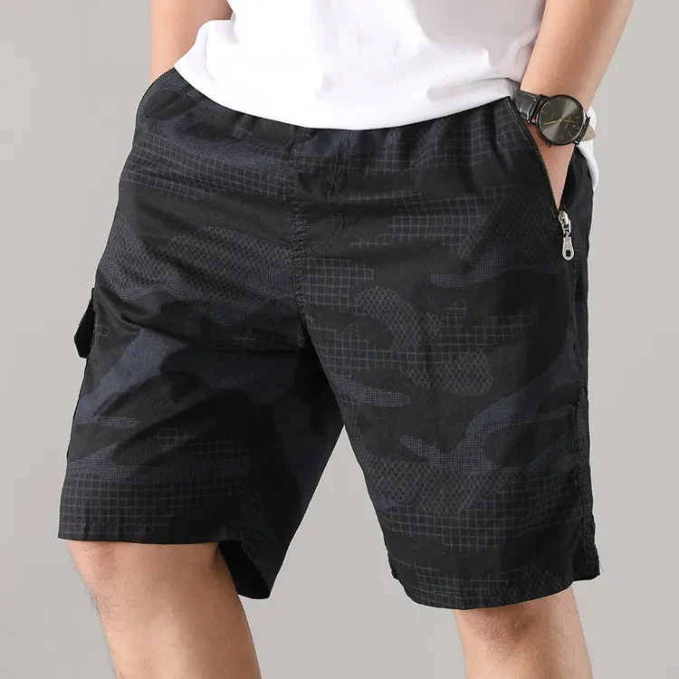 Pantalones cortos informales de camuflaje - Imagen 4