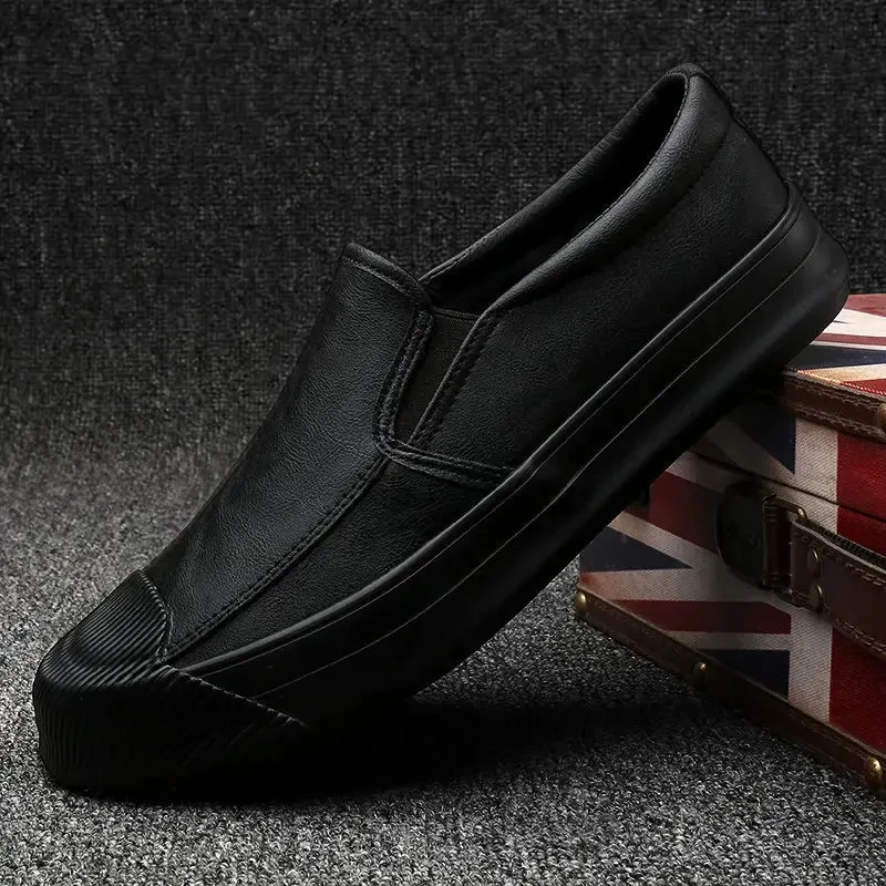 Zapatos retro de piel - Imagen 3