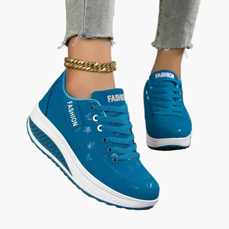 Baskets orthopédiques confort femme - sneakers tendance usage quotidien - Imagen 6