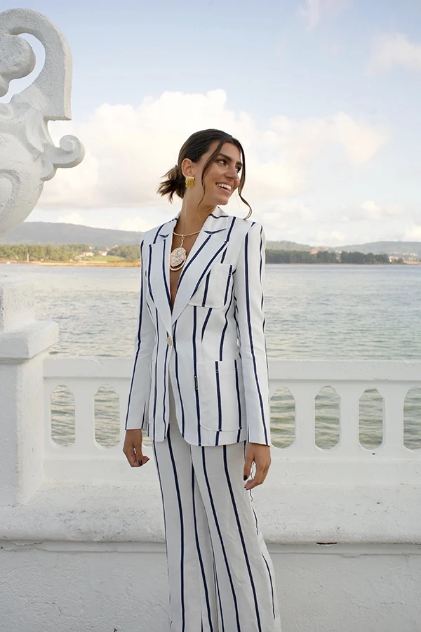 "Azzurra" blazer Highly Preppy - Imagen 5