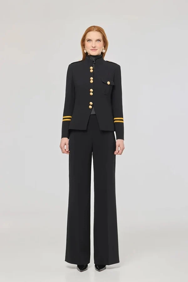 "Claudia London negra galones" blazer the extreme collection - Imagen 3