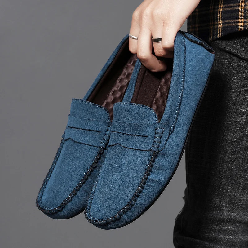 Mocasines tipo «boat» elegantes de ante - Imagen 7
