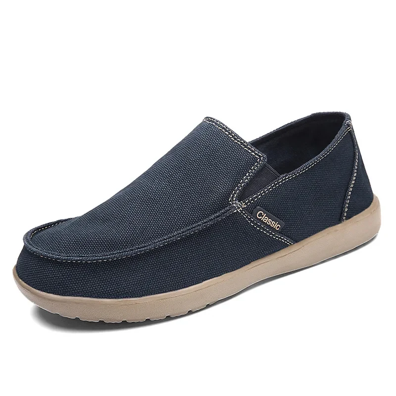 Elegantes zapatillas de lona sin cordones - Imagen 4