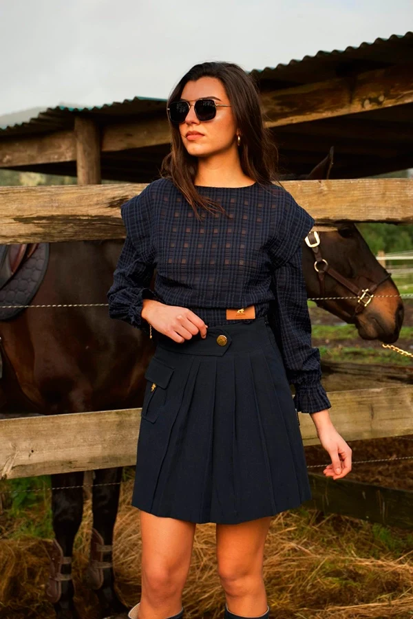 "Killin" falda Highly Preppy - Imagen 7