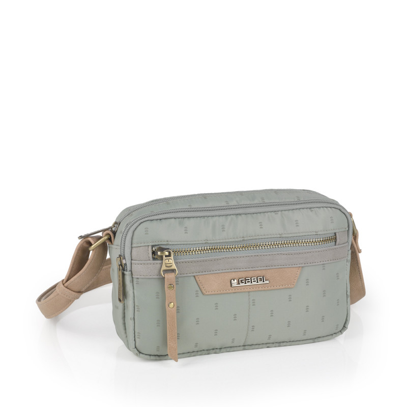 Bolso bandolera mujer dos compartimentos Gabol Zahara 601904 - Imagen 6