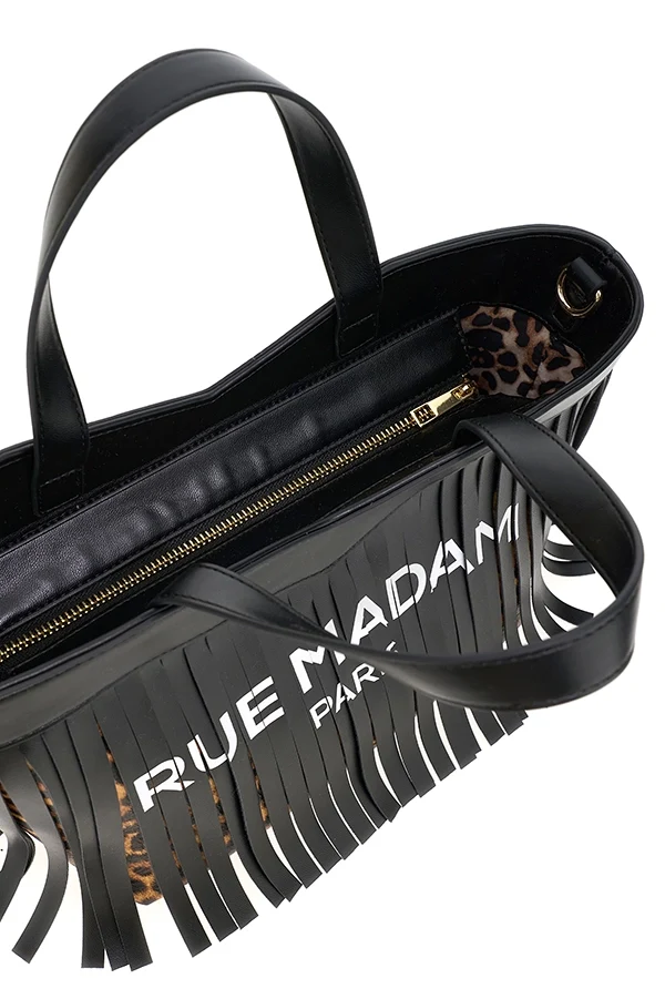 "Sauvage mini Negro" bolso Rue Madam - Imagen 5