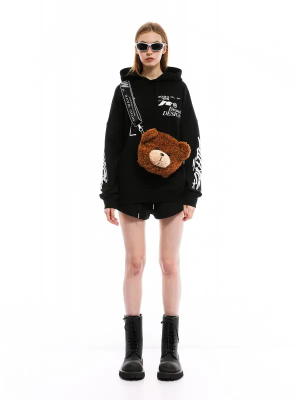 "Mike Teddy 22cm" bolso mochila (disponible 3 colores, marrón, gris y azul) MWM - Imagen 5