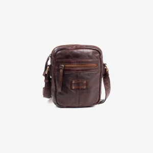 BOLSO REPORTERO PARA HOMBRE, COLOR MARRÓN, COLECCIÓN ANTIC LEATHER 40140