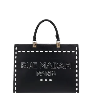 "Iconique Spring Tote Negro" bolso Rue Madam