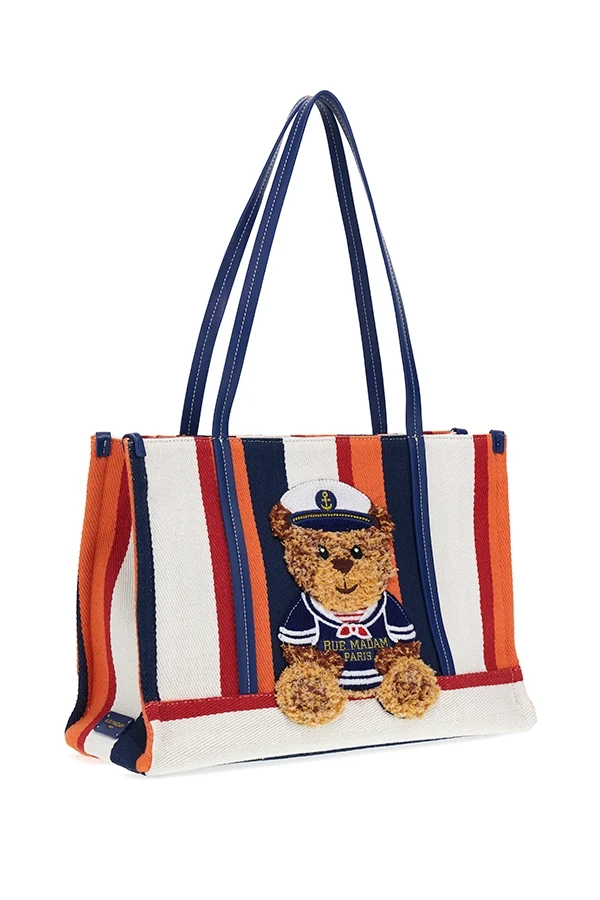 "Marvin shopping Summer naranja" bolso Rue Madam - Imagen 3