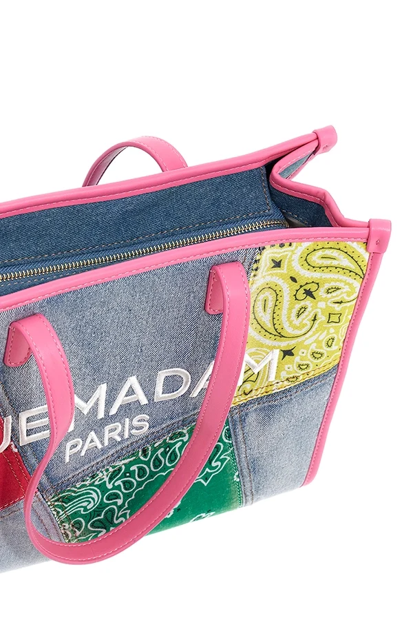 "Paisley shopping Tote Rosa" bolso Rue Madam - Imagen 4