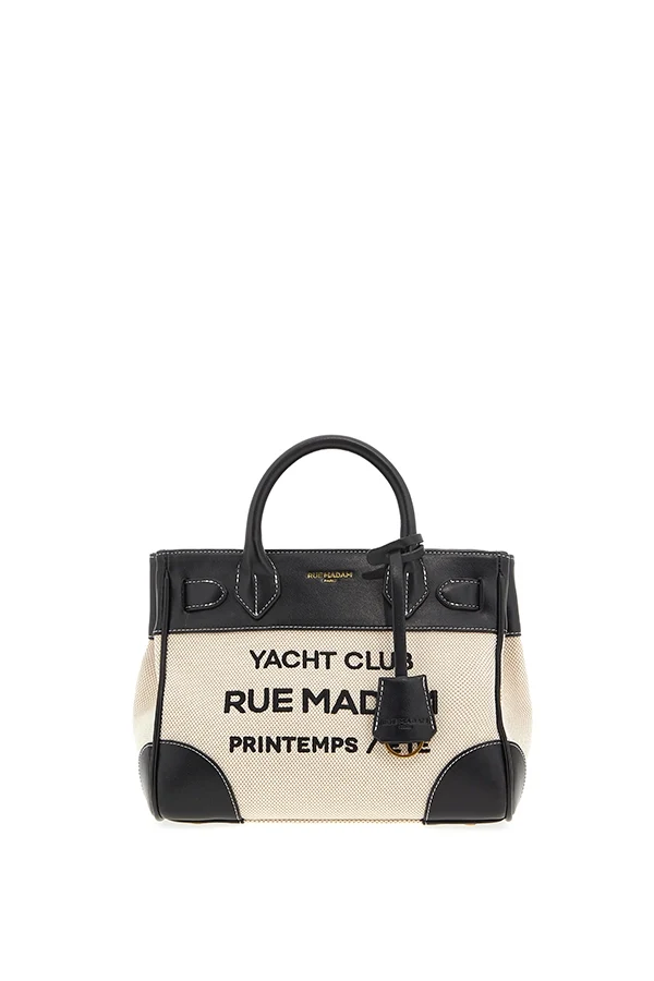 "Rivera Mini Tote Negro" bolso Rue Madam - Imagen 2
