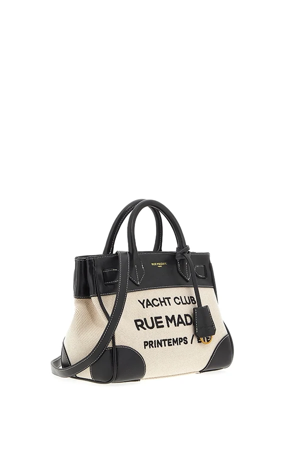 "Rivera Mini Tote Negro" bolso Rue Madam - Imagen 3