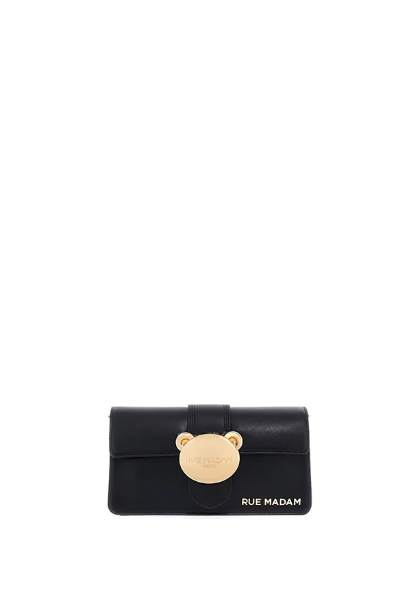 "Teddy It-bag Shoulder Negro" bolso Rue Madam