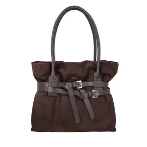 "Kenya marrón" bolso shopping Tosca Blu