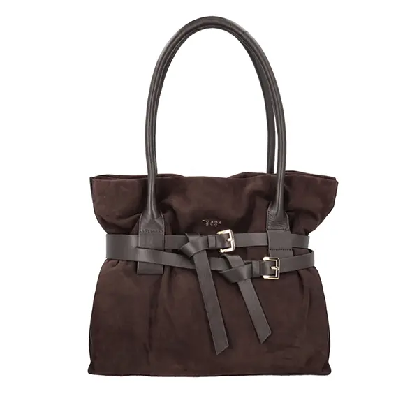 "Kenya marrón" bolso shopping Tosca Blu - Imagen 2