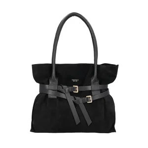 "Kenya negro" bolso shopping Tosca Blu