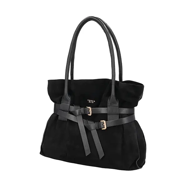 "Kenya negro" bolso shopping Tosca Blu - Imagen 4