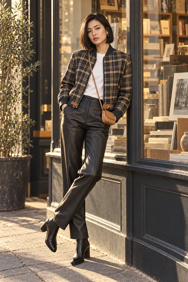 "Rowan" bomber chaqueta Highly Preppy - Imagen 8