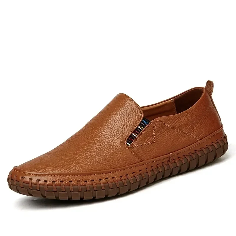 Zapatillas sin cordones de piel elegantes - Imagen 5